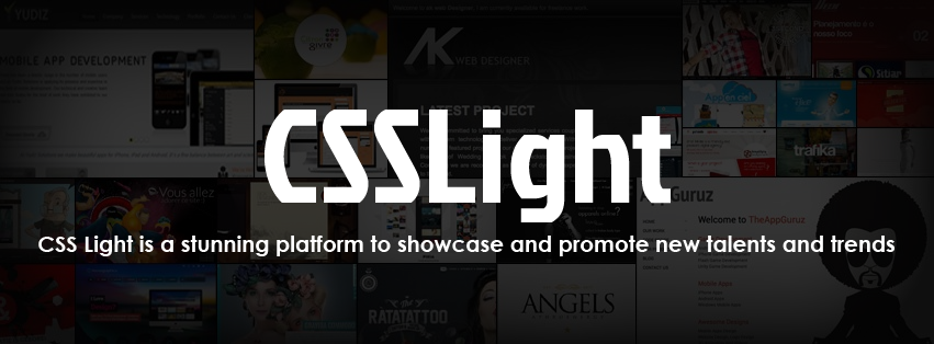 CSS Light - Featured Of The Day - Website Awards -