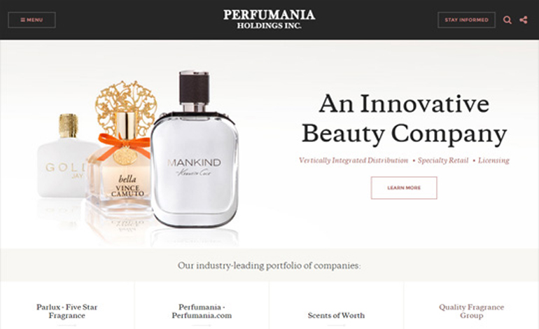 Perfumania website new arrivals