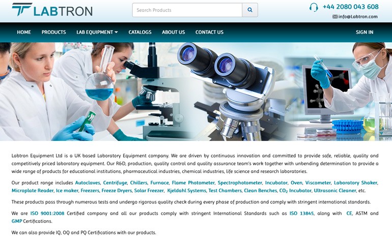 Labtron Equipment Ltd