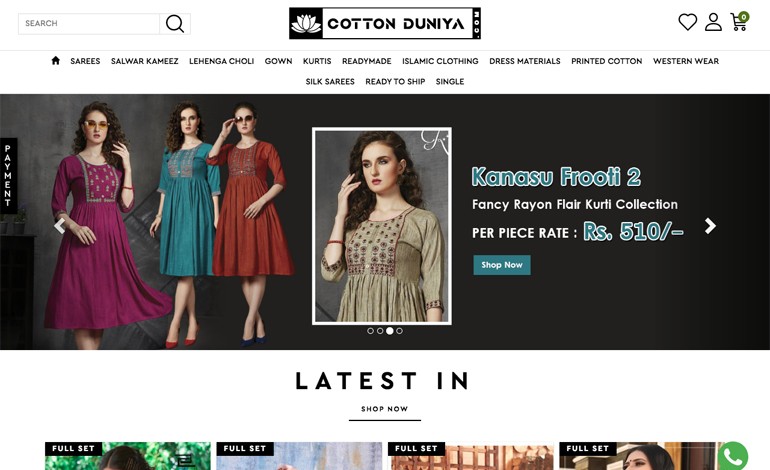 cotton duniya kurtis