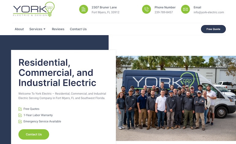 York Electric and Design