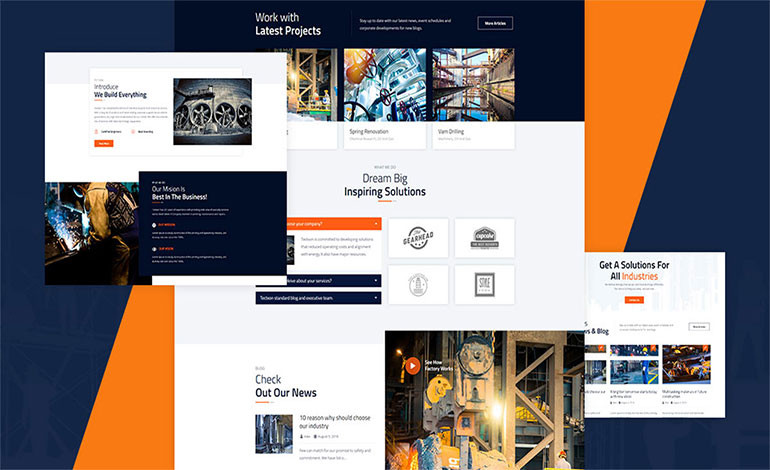 Tectxon Html Template