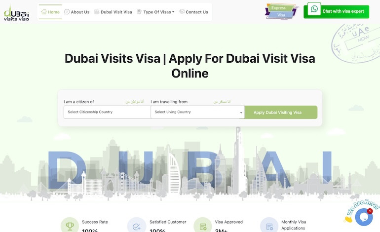 Dubai visits Visa