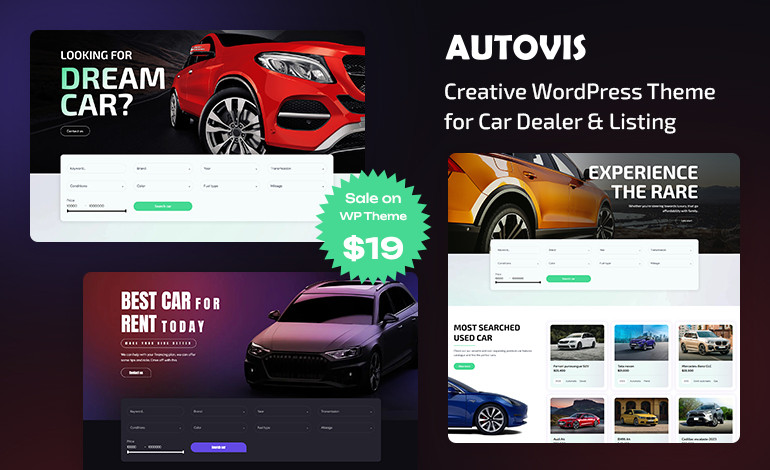 Autovis WordPress Theme