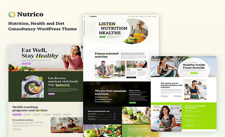 Nutrico WordPress Theme