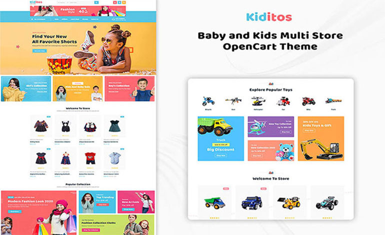 Kiditos Opencart Theme 