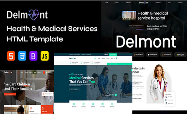 Delmont Html Template