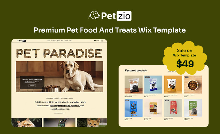 Petzio Wix Template